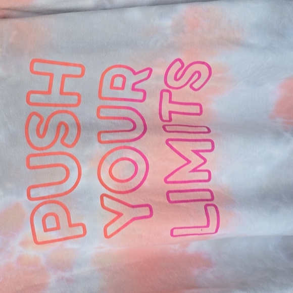 Torrid Everyday Fleece Long Sleeve Active Sweatshirt LIMITS TIE DYE 3x NWT new - Picture 8 of 12